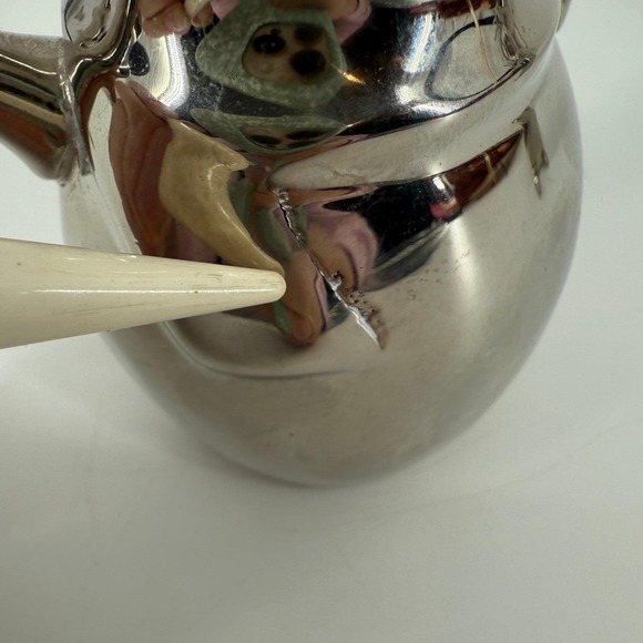 Set of 3 Silver Metal Reindeer & Snowman Candle Holders Modern Christmas Decor - Picture 5 of 13